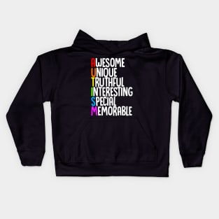 Awesome Autism Pride Design ^U^ Kids Hoodie